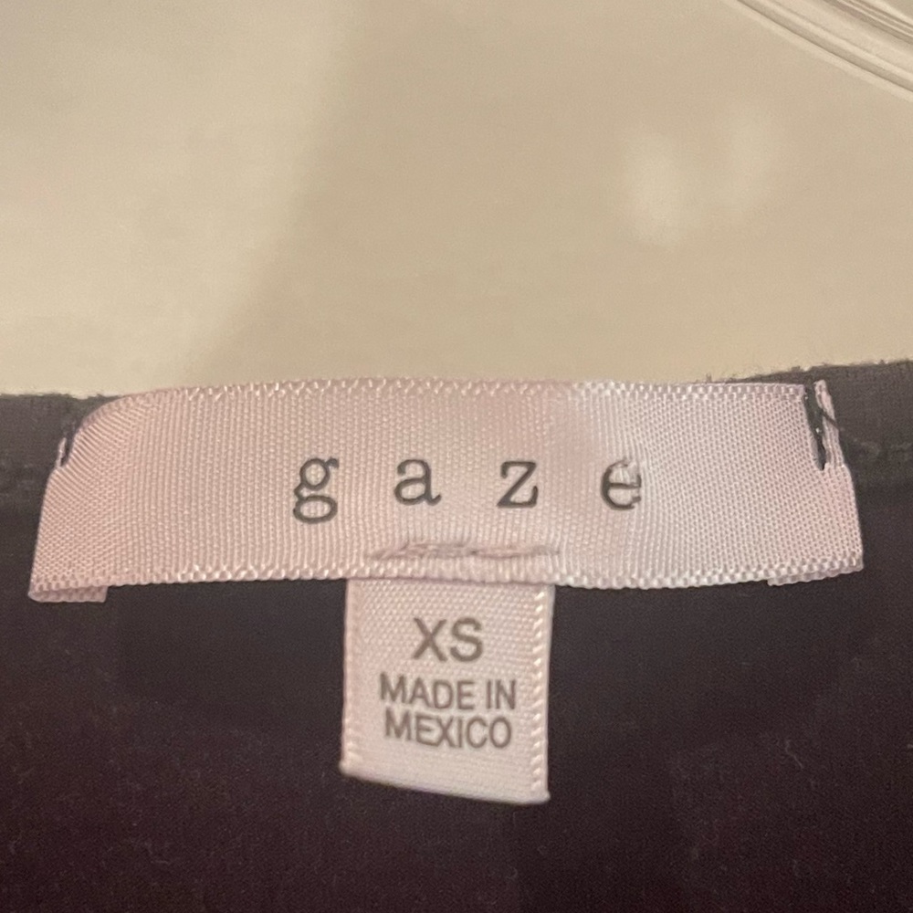 Gaze Cap Sleeve Bodysuit in Black | SZ XS - Picture 3 of 4